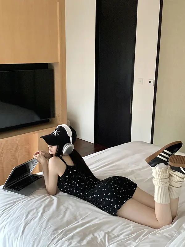 Bikini Hoa Nhí - Bodysuit Thun , Bộ Đồ Đi Biển Hoa Nhí Tôn Dáng Quyến Rũ BN155 5