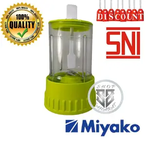 WETMILL GELAS PISAU BUMBU BLENDER MIYAKO MODEL BARU GEAR PLASTIK 101 102