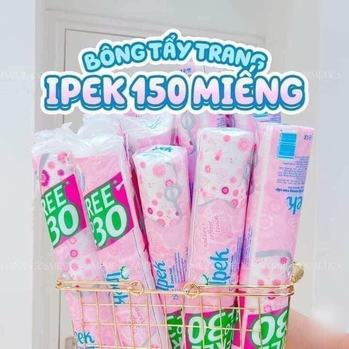 Bông Tẩy Trang IPEK 150 Miếng 1