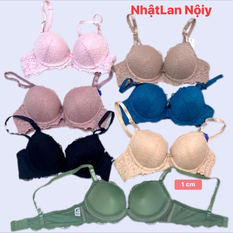 Áo boya ren (Mã552B) có gọng mút mỏng 1 cm 2móc cài sau 12 màu Bra Áo Ngực