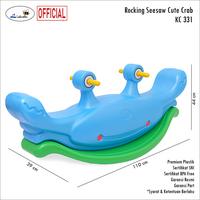Gambar Labeille KC 331 Rocking Seesaw Cute Crab Jungkat Jungkit Kuda Kudaan - KC 331 dari Labeille Indonesia Kota Administrasi Jakarta Pusat 1 Tokopedia