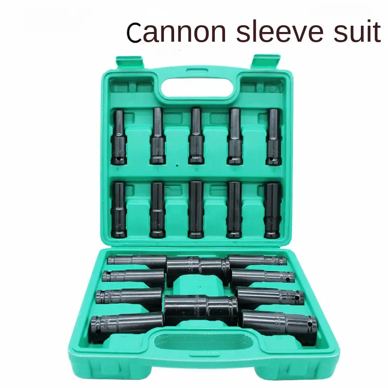 1/2 Extended Pneumatic Impact Wrench Socket Set Hex Key Wrench Electric Wrench Socket Set