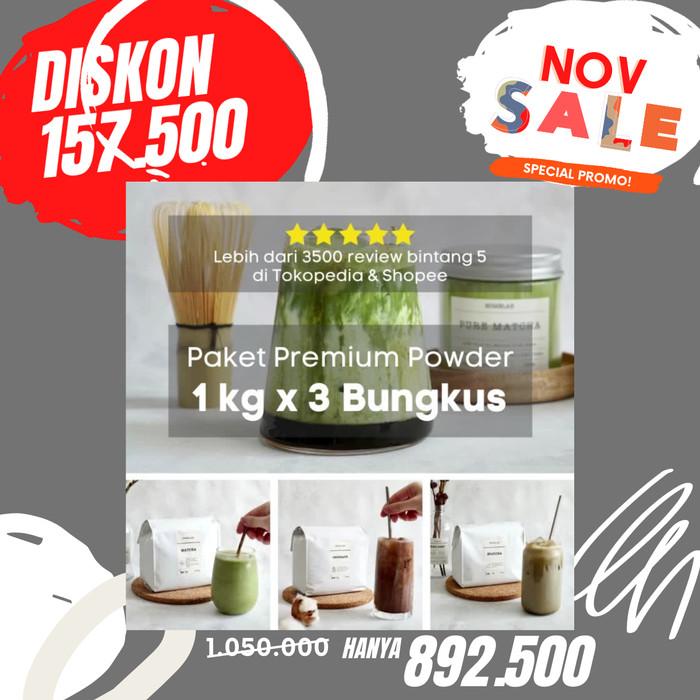 PROMO Paket 3 Bungkus Premium Powder Matcha..... 14