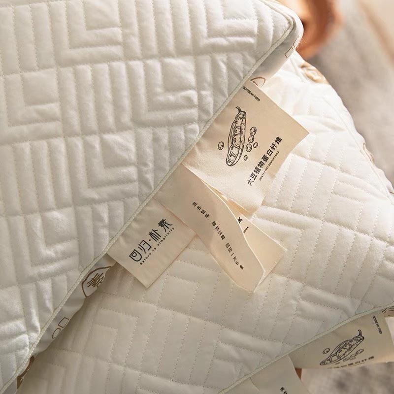 Ruột Gối Xuất Nhật tencel mần gạo loại 1 cao cấp , Ruột gối nhật bản sơ đậu nành chất liệu vải modal gỗ sồi kháng khuẩn 3