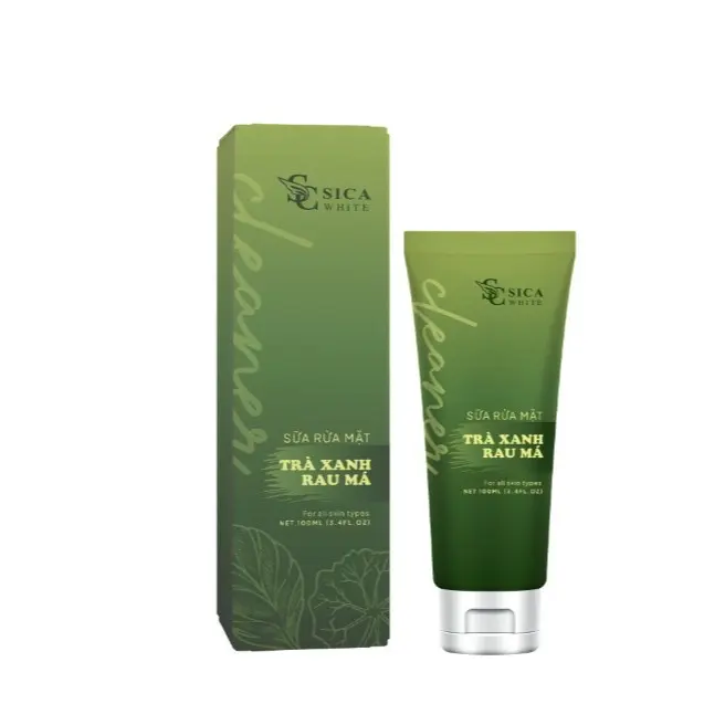 [H04]- Sữa Rửa Mặt Trà Xanh Rau Má 100ml - Hỗ Trợ Chăm Sóc Da Dầu Mụn (100ml) Skincare | BigBuy360 - bigbuy360.vn