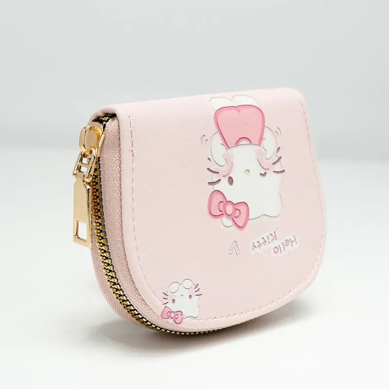 Ví Đựng Thẻ Cho Nữ, Thiết Kế Hello Kitty, Ví Tiền Xu, Đa Năng, Chống Khử Từ, Chống Trộm, Phát Hành Năm 2024