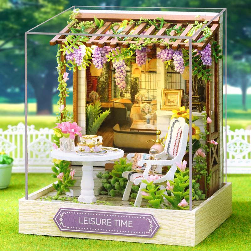 Cute Room - Corner of Happiness Series - Dollhouse DIY The Wonderful World of Miniatures 8