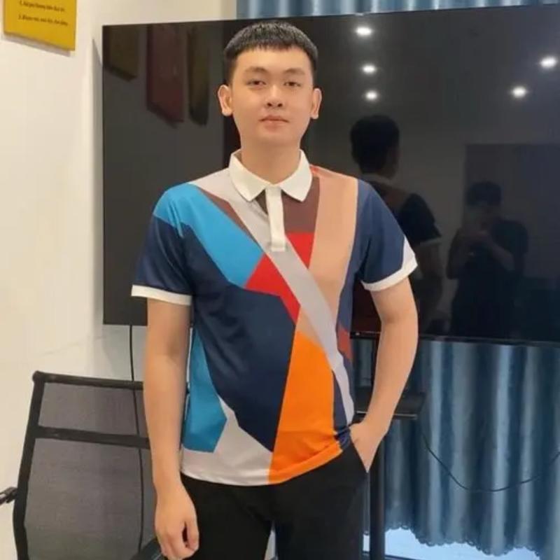 Áo polo nam thiết kế theo phong cách thầy sư thích minh tuệ