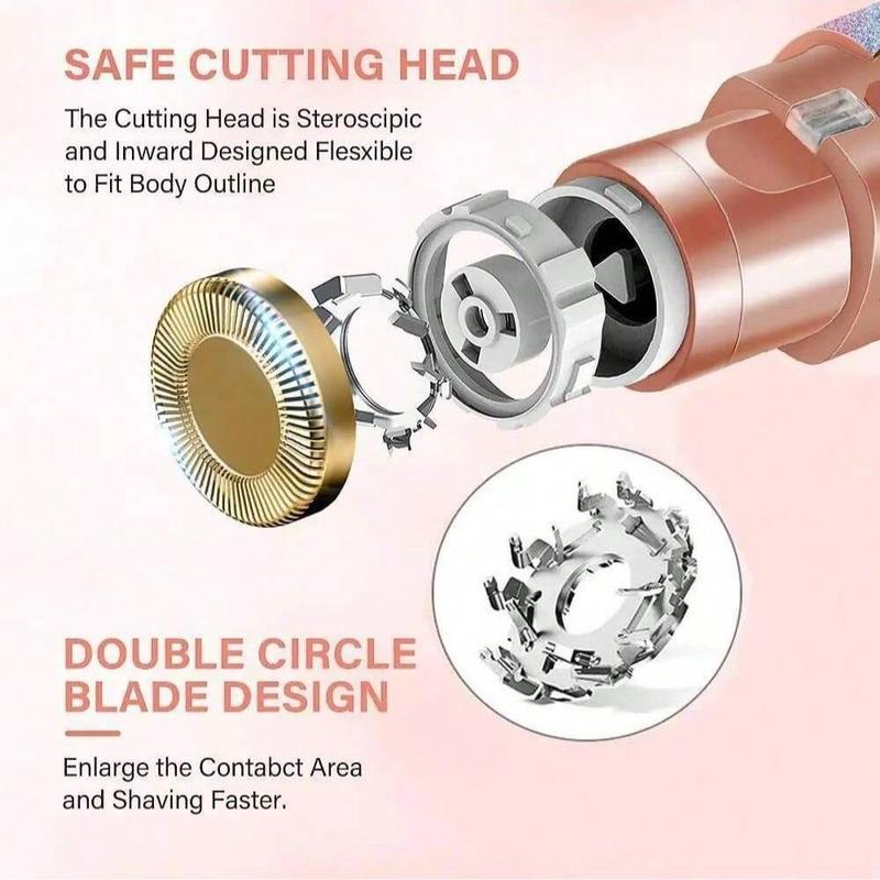 Electric Eyebrow Trimmer, 1 Count Rechargeable Eyebrow Shaver, Eyebrow Trimming Tool, Facial Hair Shaver for Women, Eyebrow Shaping Tool 2
