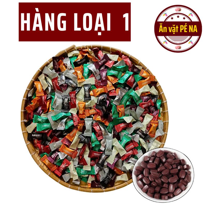 500gr Kẹo cà phê Loại 1 Coffee Candy mix vị viên nén không đường - Ăn Vặt Pé Na Food tmin Snack Chua kẹo khôngngọt Cafe Ca Cao Thức Ăn
