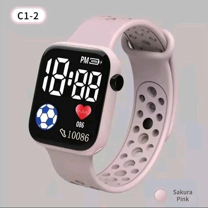 Jam Tangan Anak Led Modern Digital Free Box Bisa COD Fashion 1