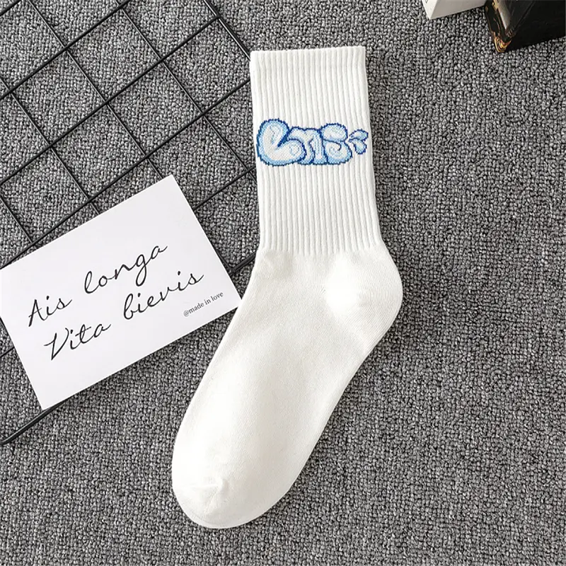 Tất Chất Lượng Cao, Thoáng Khí Và Thấm Hút Ẩm, Cảm Giác Tuyệt Vời Trên Bàn Chân Của Bạn, Làm Bằng Bông Nguyên Chất, Tất Giữa, Màu Trơn Thích Hợp Cho Thể Thao, Unisex, Thích Hợp Cho Văn Phòng Và Học Sinh Trung Học, Có Thể Được Mặc Trong Nhiều Dịp 0