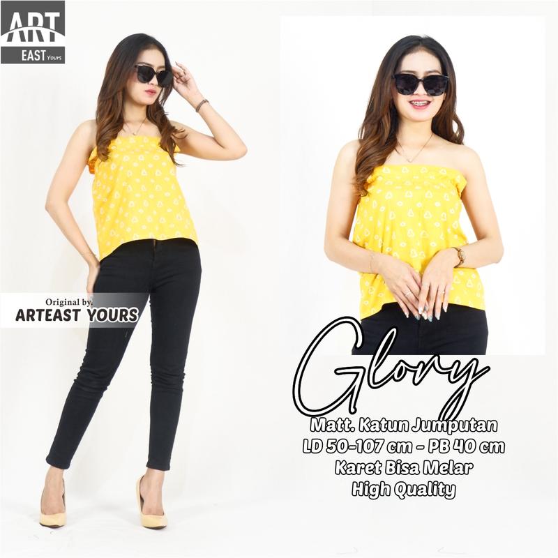 Product Introduction of GLORY Kemben Jumputan Atasan Wanita Tank Top Motif Terbaru Kekinian Viral Katun High Quality Bisa COD 0