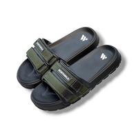 Gambar Worthwild - Sandal Pria Blck Green Gozo | Sandal Slide Flip Flop | Sandal Velcro Webbing | Sendal Selop | Sandal Karet | Sandals Slippers Sandal Black - Gozo Black Green, 39 dari Worthwild Store Kab. Tangerang 4 Tokopedia