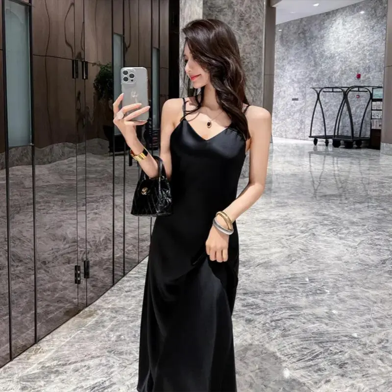 satin dress philippines Ruched satin dress - Women