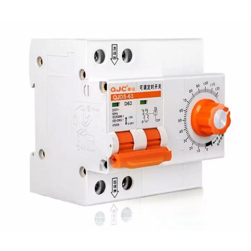 Product Introduction of Aptomat hẹn giờCông tắc hẹn giờ tắt công suất lớn QJC2P 63A 220V tối đa 120 phút 9