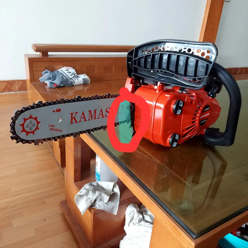 Máy cưa xích kamastsu 2500 máy cưa xích cầm tay nhỏ gọn dễ sử dụng phù hợp cho mọi gia đình 6