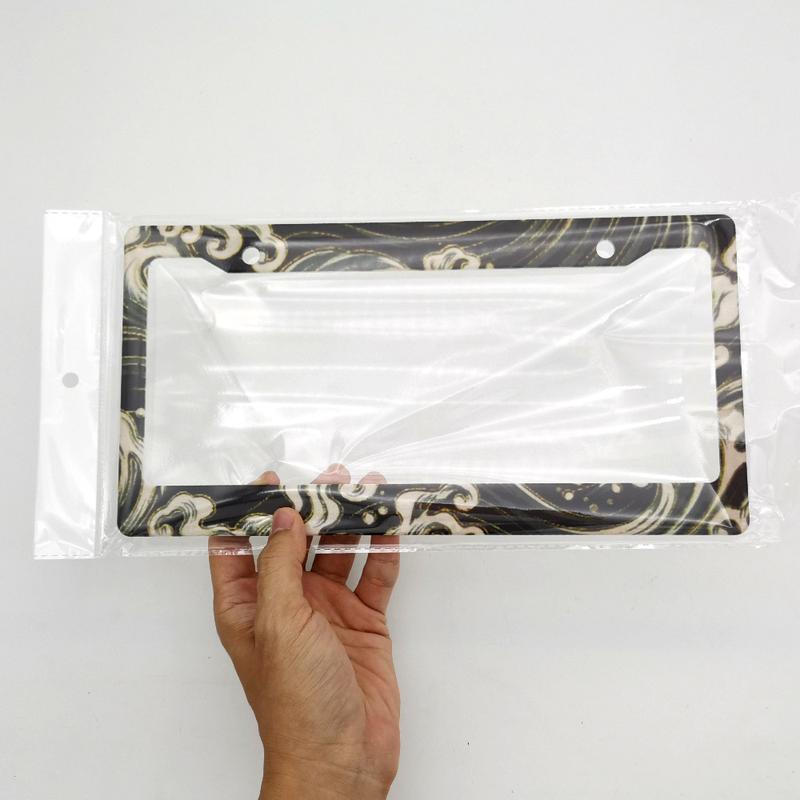 Product Introduction of Spot Goods COD 1PCS Car License Plate Frame Standard ABS JDM Style For Decoration Auto Number Plate Frame 24