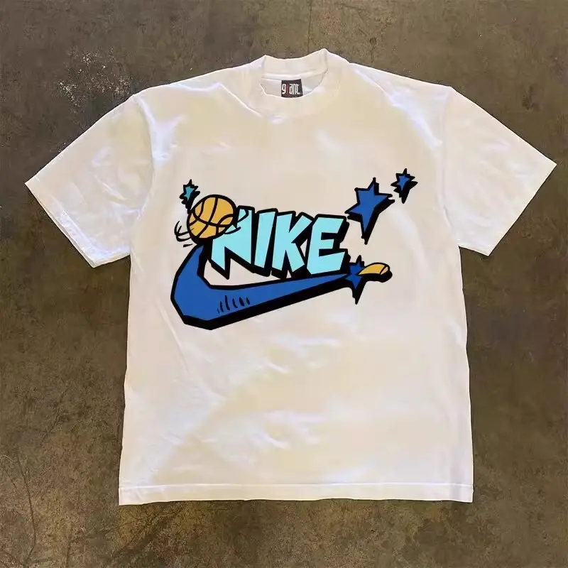 Korea Style T-shirt Oversize Basketball Mike | Kaos Wanita puith | Kaos pria dan wanita T-shirt Unisex