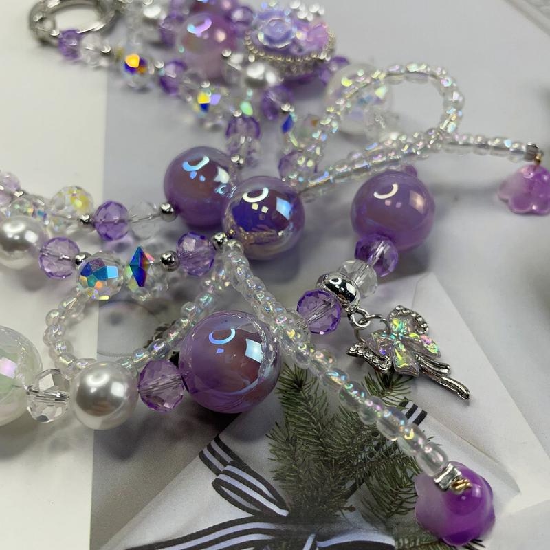 Product Introduction of Mobile Phone Charm Mobile Phone Ornaments Mobile Phone Lanyard Keychain Hot Sale Heavy Industry Drill Chain Hot Sale Original DIY Mobile Phone Charm Bag Chain 8