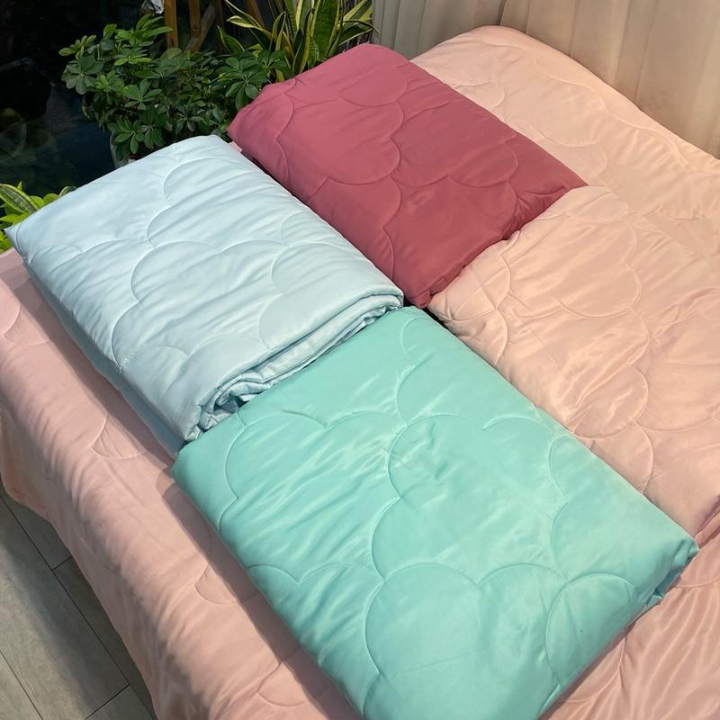 Mền Chần Gòn (gòn Cooling Micro Fiber), Tencel Cotton Mềm Mát, Giảm Nhăn, Thoáng Khí, JoyZ Bedding, Size 215 x 195cm 4