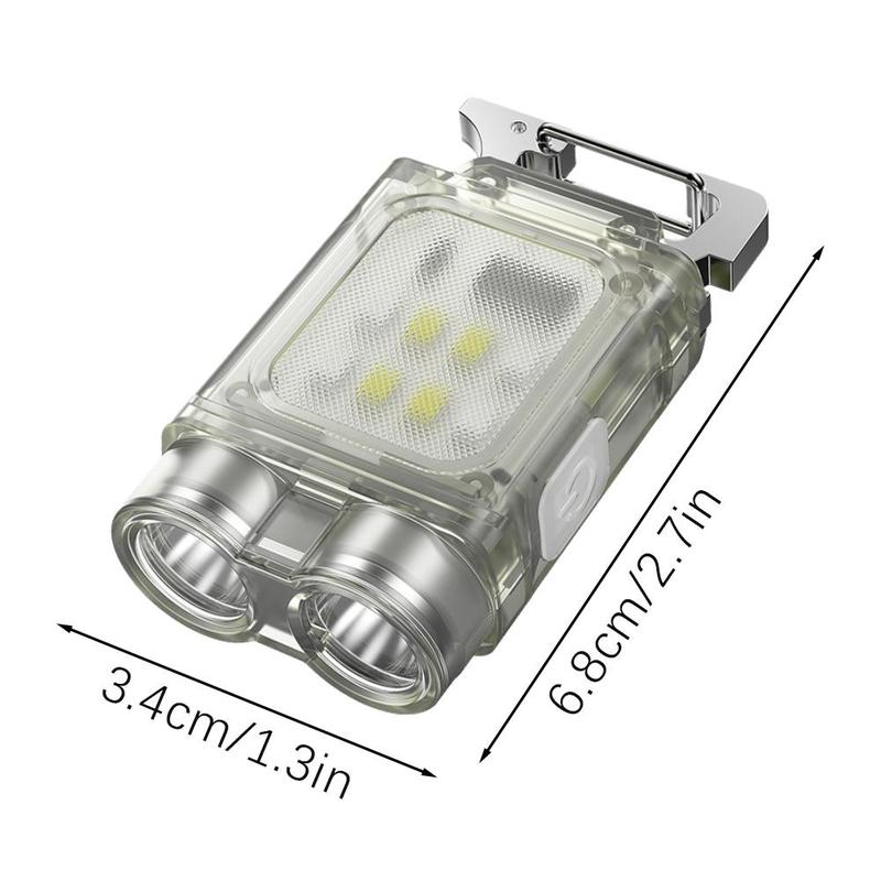 Product Introduction of ไฟฉายแบบพกพาขนาดเล็ก, ไฟ LED สองแหล่งกำเนิดแสง, พวงกุญแจ USB, ไฟฉุกเฉิน, เหมาะสำหรับการตกปลากลางแจ้ง, L8J0 20