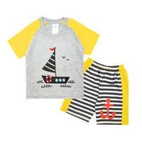 Gambar Wakakids Baju Bayi Anak Laki Laki Lengan Pendek Motif Sail Boat Setelan Celana Kaos Usia 12 Bulan Hingga 18 Bulan 3462 - Merah dari Wakakids Kota Administrasi Jakarta Pusat 3 Tokopedia