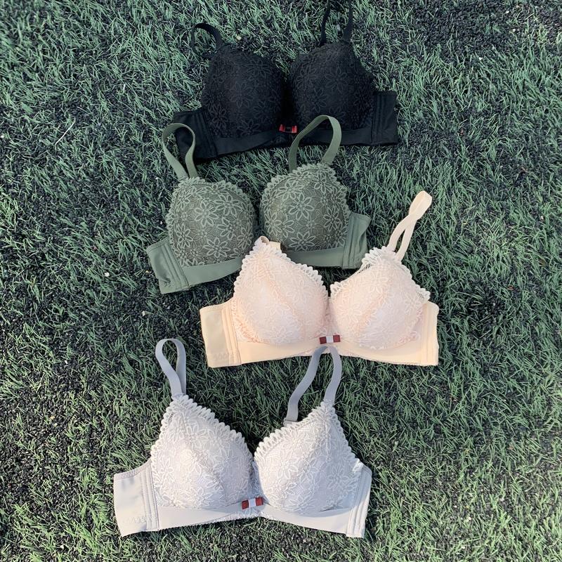 Áo lót Nữ ren có mút dầy không gọng Áo Ngực siêu nâng đẩy 6cm bông siêu mềm,thông hơi cao cấp