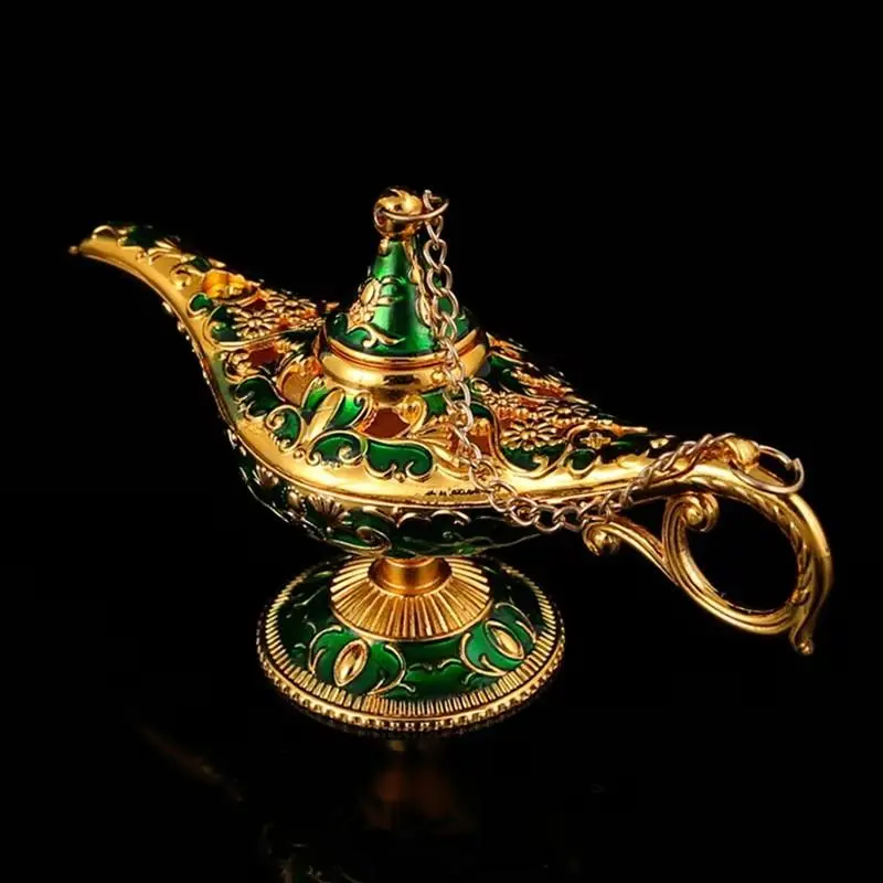 Lamp Design Desktop Ornament, 1 Count Vintage Style Decorative Ornament, Home Decor for Living Room Study Room Bedroom, Gift for Friend & Family 7