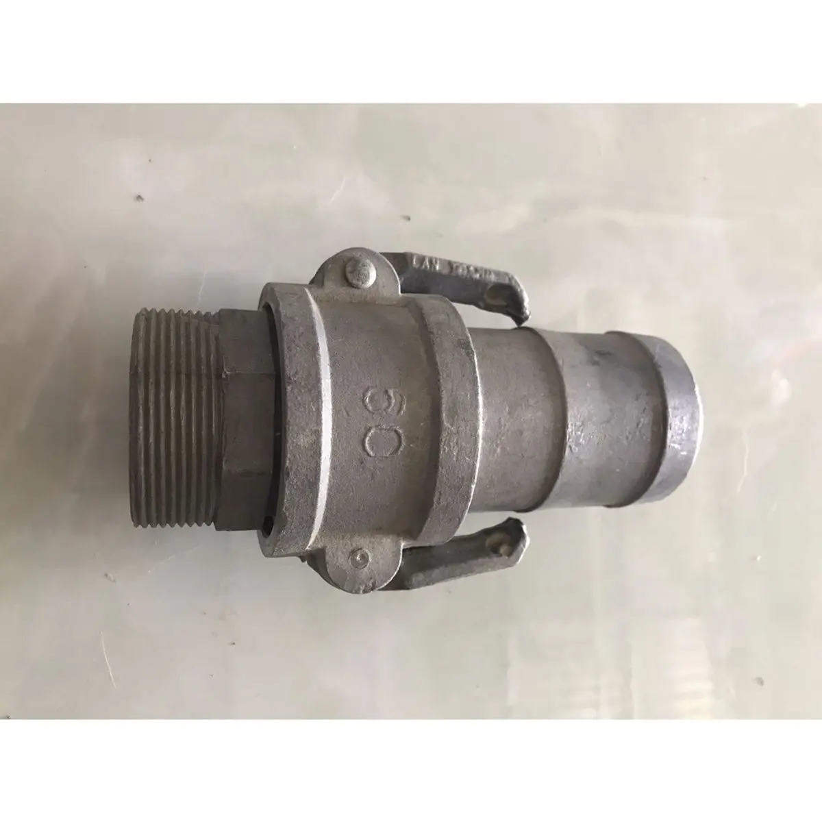 khớp nói nhanh nhôm răng1đầu phi 60, phi 50 (cùm nhôm răng phi 60, phi 50 )