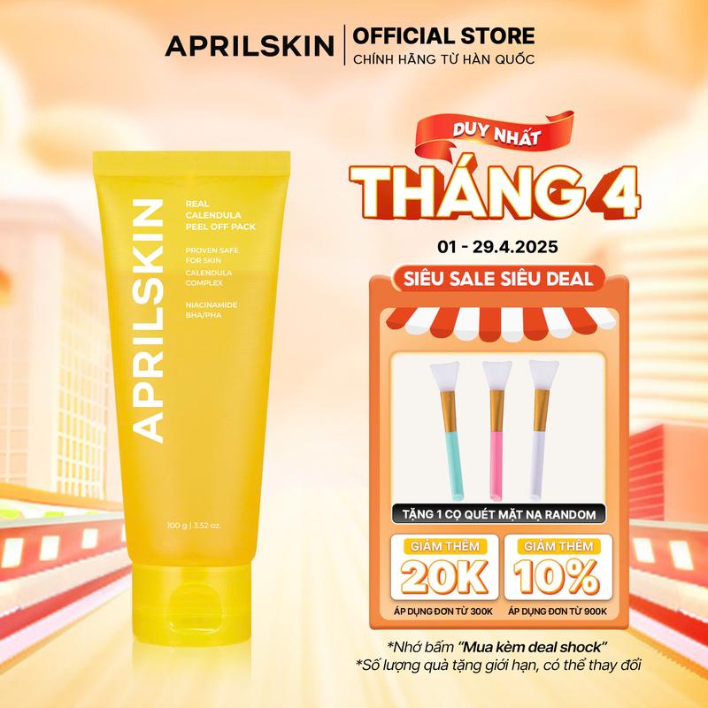 Mặt nạ lột tẩy tế bào da chết Real Calendula Peel Off Pack