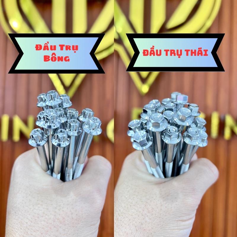 Lốc Máy inox304 Các Dòng Xe Đầu Thái và Bông Phụ Tùng