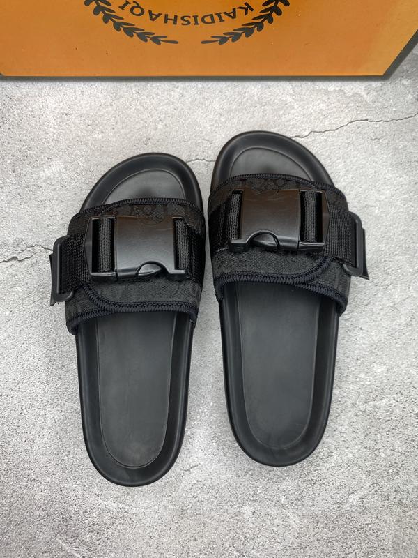 HOT Dép Quai ngang khóa BẤM thời trang cao cấp nam nữ bản đế hộp cao su đúc nguyên khối 35-42 dép  nam dép bánh mì depnam  chat 2