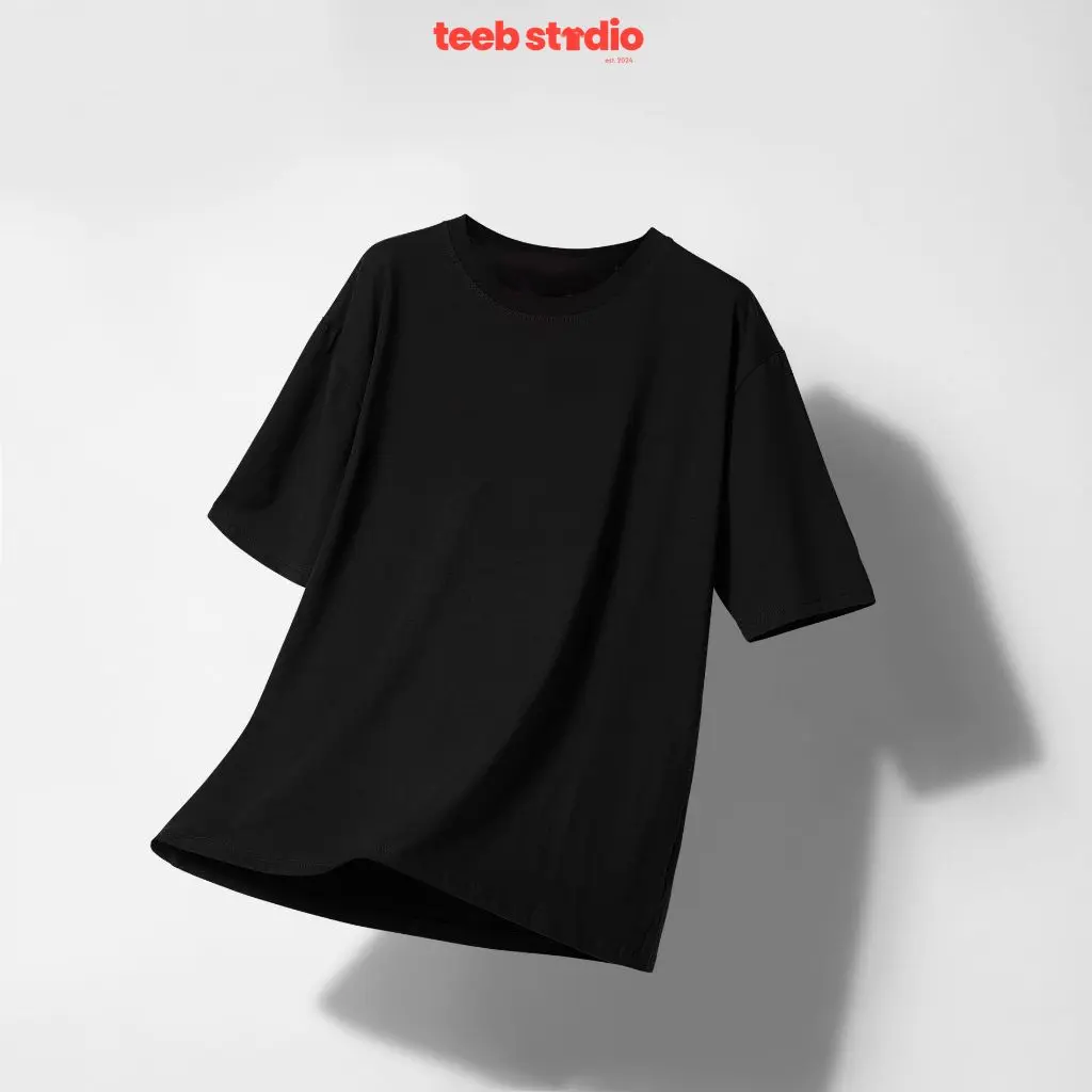 Áo Thun Đen/Trắng TeeB Studio Chất Liệu Cotton Thoáng Mát Nam Nữ