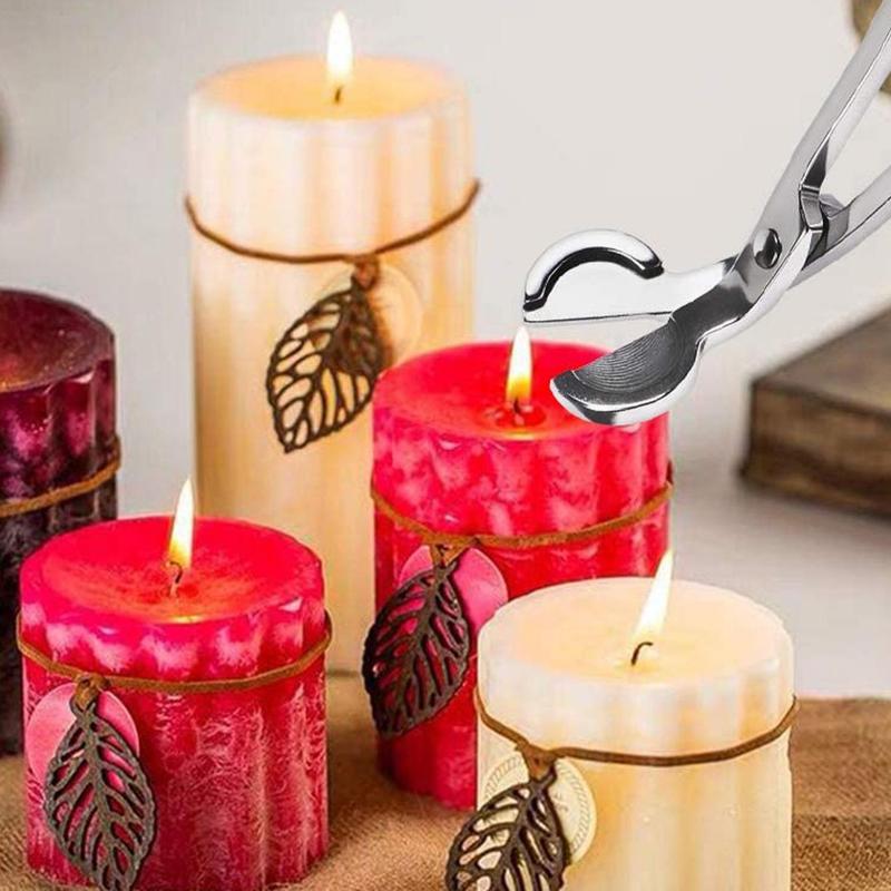Candle Wick Trimmer Without Candle, 1 Count Stainless Steel Candle Wick Cutter, Portable Candle Wick Trimmer Tool 1