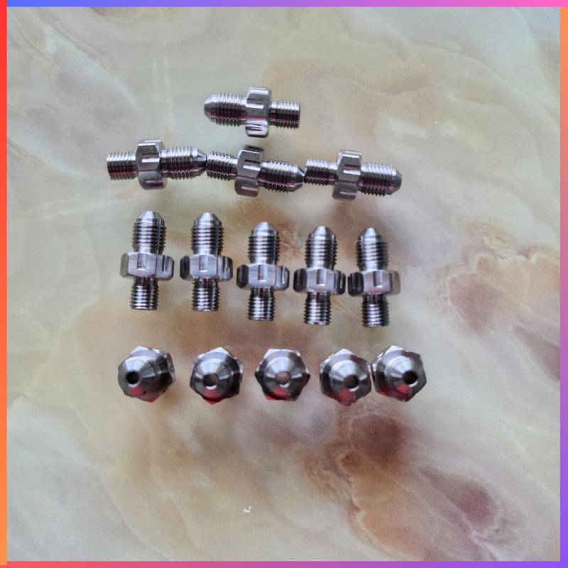 Ốc Dầu Đầu Chuyển Full Inox Gắn Dây Dầu Bấm Heo 81