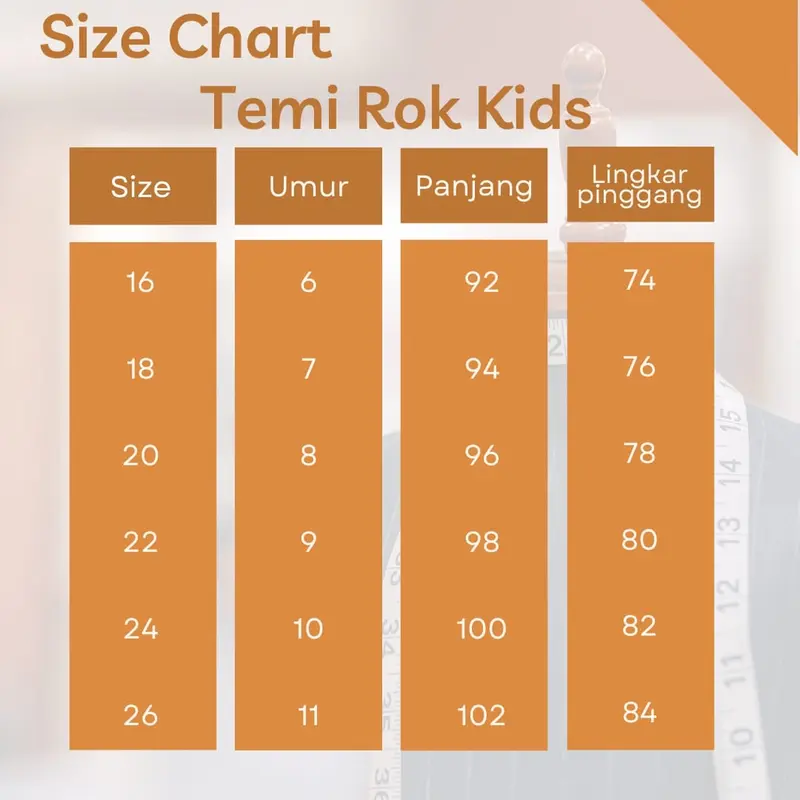 Sola - Overall Rok Temy Jeans Anak Usia 6-11 Tahun Warna Navy Fashion 3