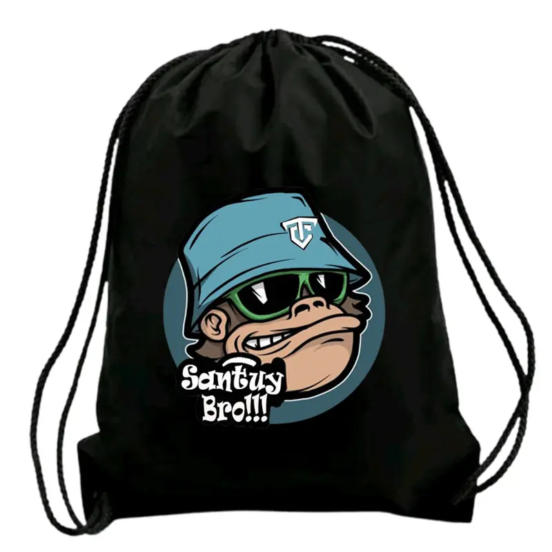 Tas Stringbag Olahraga santuy / Tas serut futsal / Tas Perlengkapan Olahraga & Sekolah 0