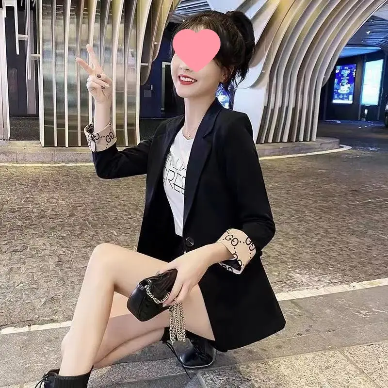 Áo Khoác Vest Công Sở Nhỏ Hàng Mới Về Mùa Xuân Và Mùa Hè, Dành Cho Nữ, Phong Cách Thường Ngày Cỡ Nhỏ Jacket Women Top