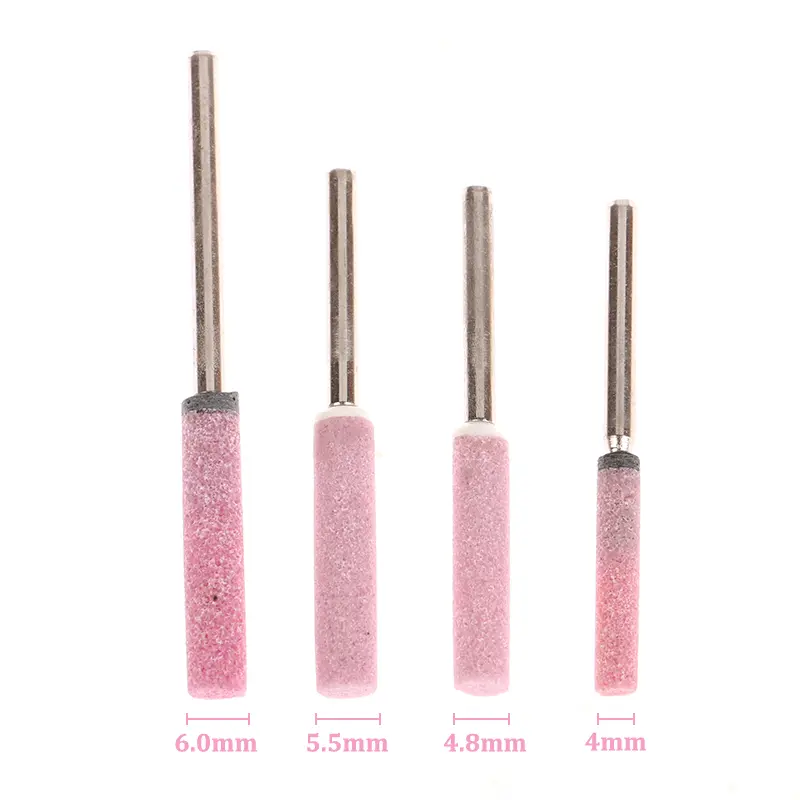 Dũa Đá Mài Máy Mài Cưa Xích, Bộ 10 Cái, Thích Hợp Cho Cưa Xích 4 / 4.8 / 5.5 / 6Mm, Đánh Bóng Kim Loại, Đá Máy Mài Cưa Xích 1