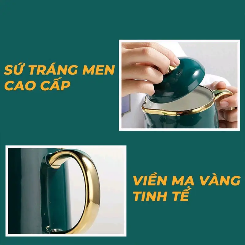 Cốc chưng yến 600ml cốc hầm đa năng nấu chè, nấu cháo , nấu soup , pha trà 5