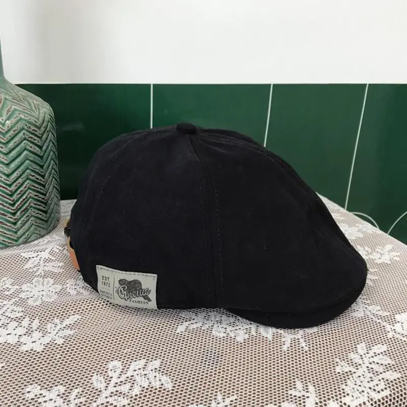 Mũ nồi mùa đông, phong cách đường phố Cổ Điển dành cho phụ nữ và nam giới, mũ thanh lịch và đơn giản, Q4P8, phong cách quân đội Pháp, Q3Q0 3