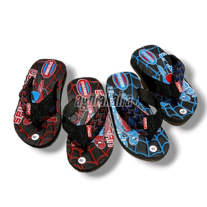 Sandal Anak Laki-laki Motif Spyderman Fashion Terbaru Lucu 7