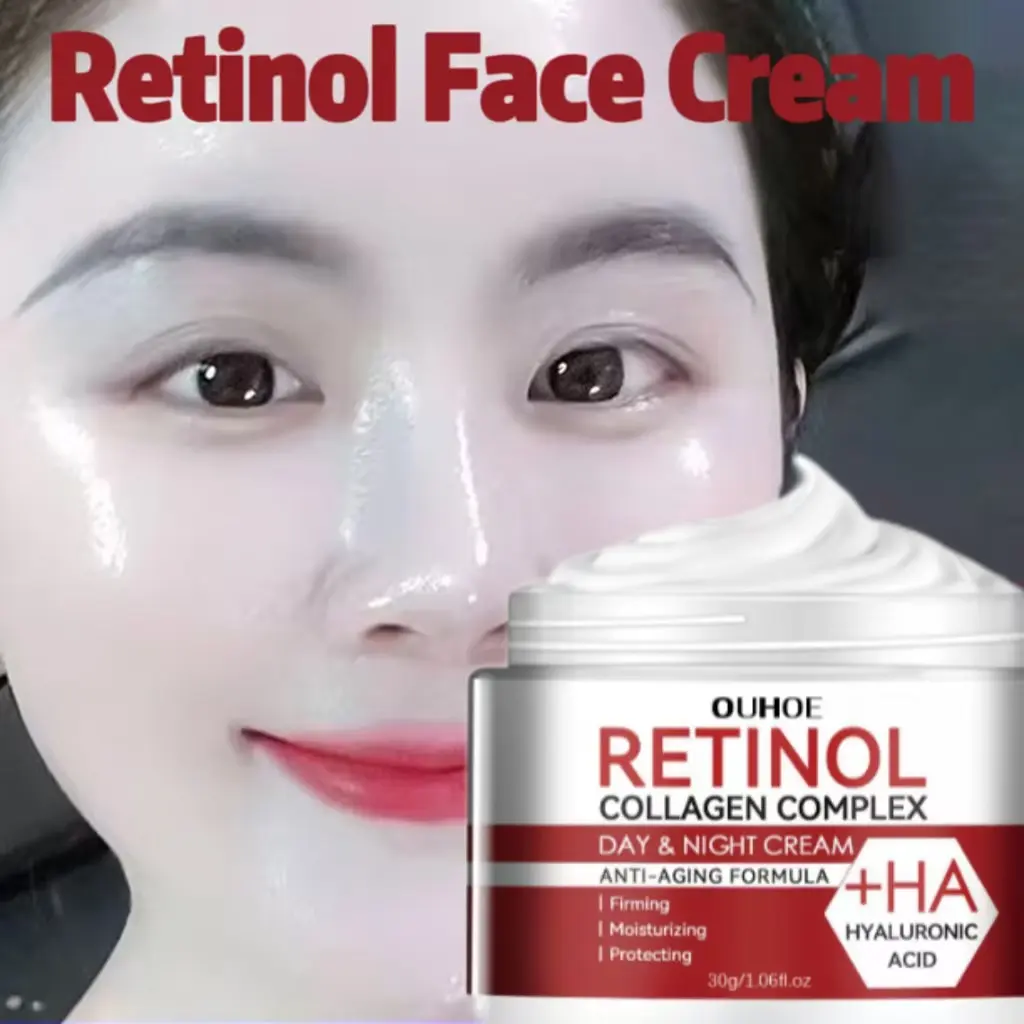 Kem Retinol Chính Hãng Chống Lão Hóa, Sản Phẩm Chăm Sóc Da, Dành Cho Khuôn Mặt, Chống Nhăn, Làm Trắng, Dưỡng Ẩm, Loại Bỏ Mụn Nám, Trẻ Hóa, Kem Dưỡng Ẩm Cho Da Mặt, Thích Hợp Để Chăm Sóc Da