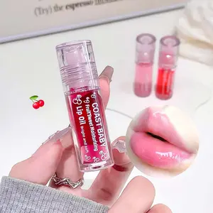 [SK] 6 Varian Fruity Moist Juicy Glow Lip Oil Coast Baby Perfect Natural Look Super Glow