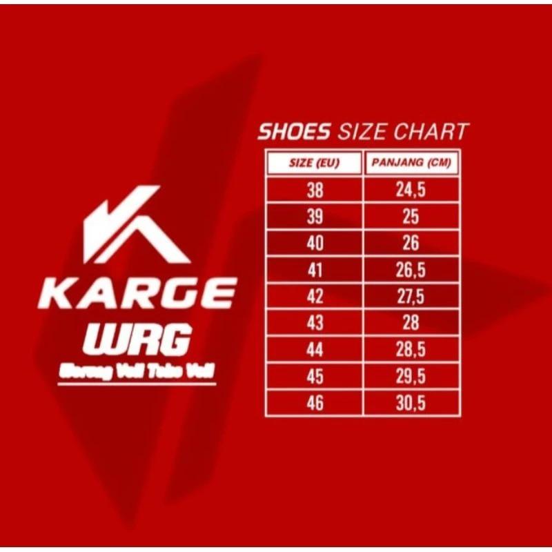 KARGE Sepatu Volly Bromo Mt