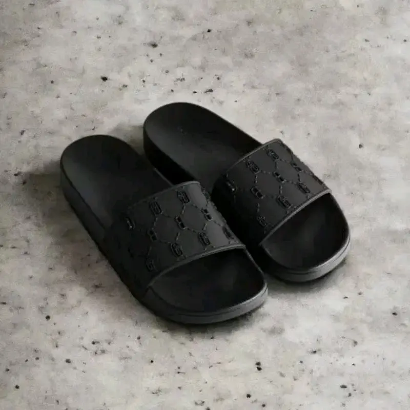 Dép quai ngang slipper The Bad God Tartaros đen fullbox X03 Black 2024 3