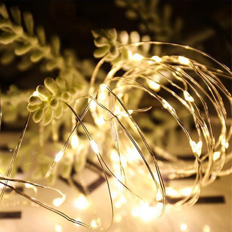 Product Introduction of Cross-Border Hot-Selling Christmas Decoration Lights Gift Box Cake Decoration Copper Wire Lights LED Battery Box Copper Wire String Lights Battery Powered LED Copper Wire Light String 2