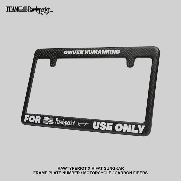 Gambar RAWTYPE RIOT Motorcycle Frame Plate Rifat Sungkar - M dari Rawtype Riot Kota Bandung Tokopedia