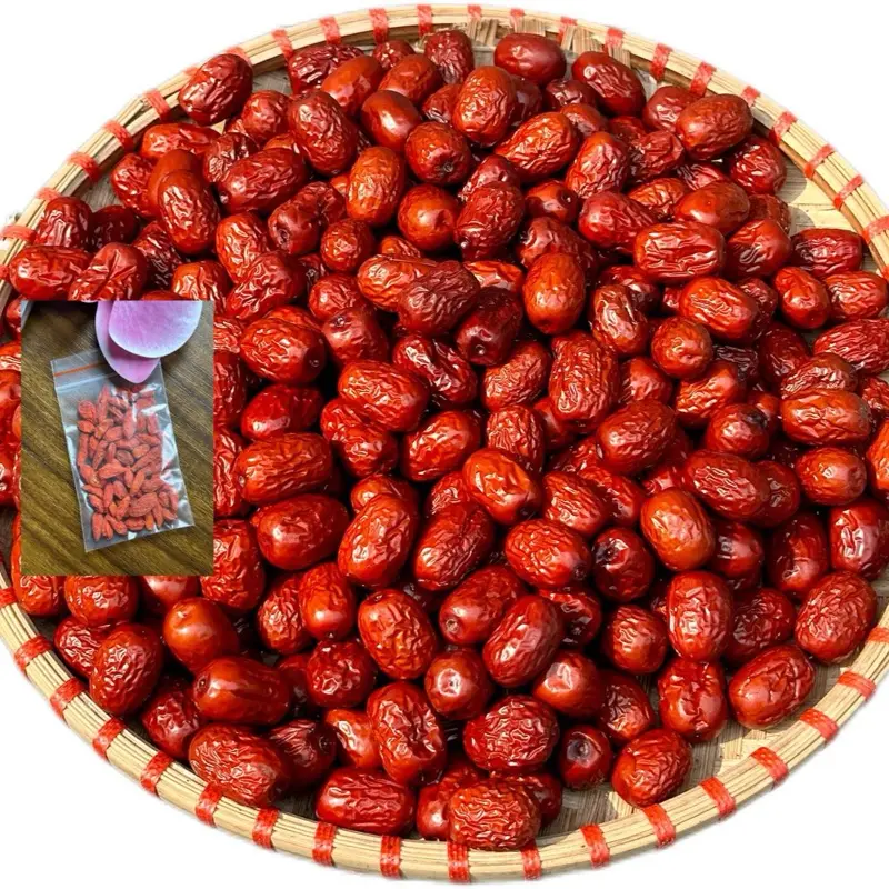 (VALC1102) 2Kg Táo Nhược Khương kèm 10g kì tử 28-30q Ngọt thơm.